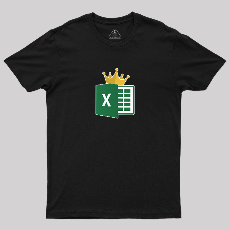 Crowned Excel Geek T-Shirt