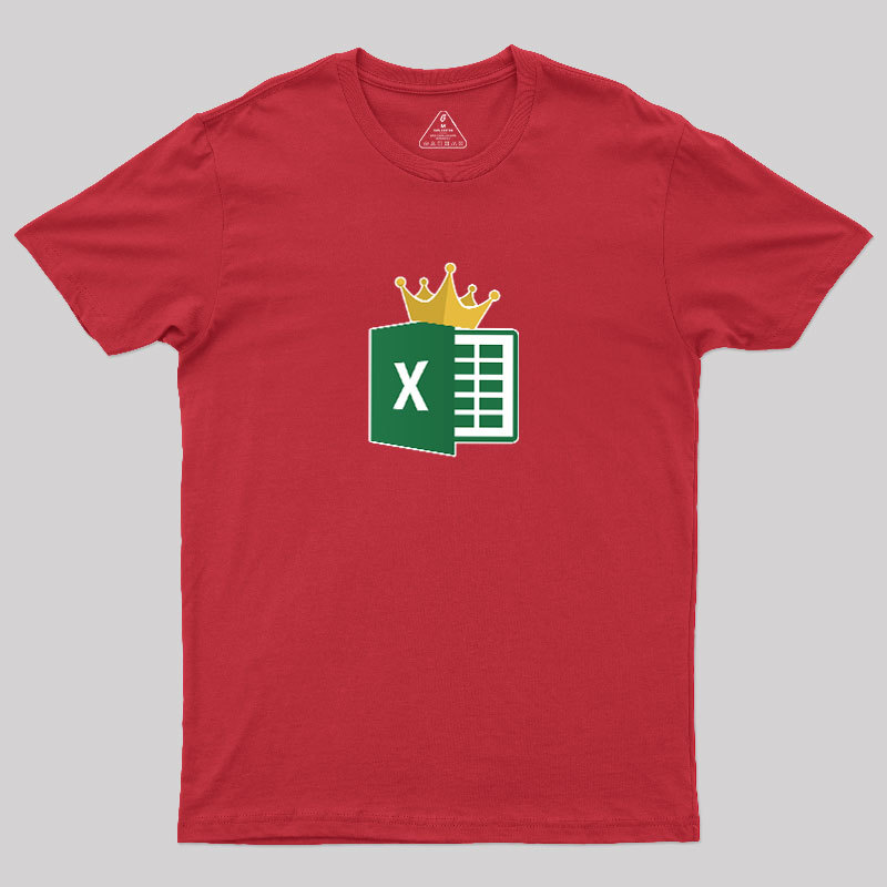Crowned Excel Geek T-Shirt
