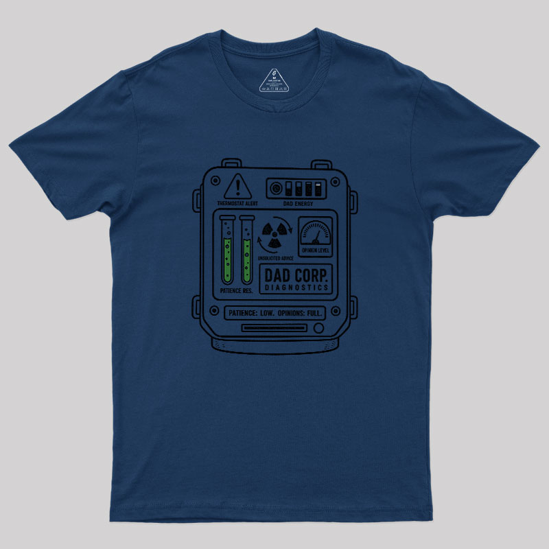 DAD CORP. DIAGNOSTICS Geek T-Shirt