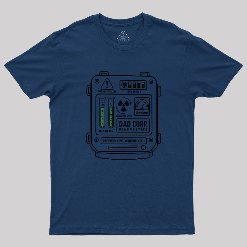 DAD CORP. DIAGNOSTICS Geek T-Shirt