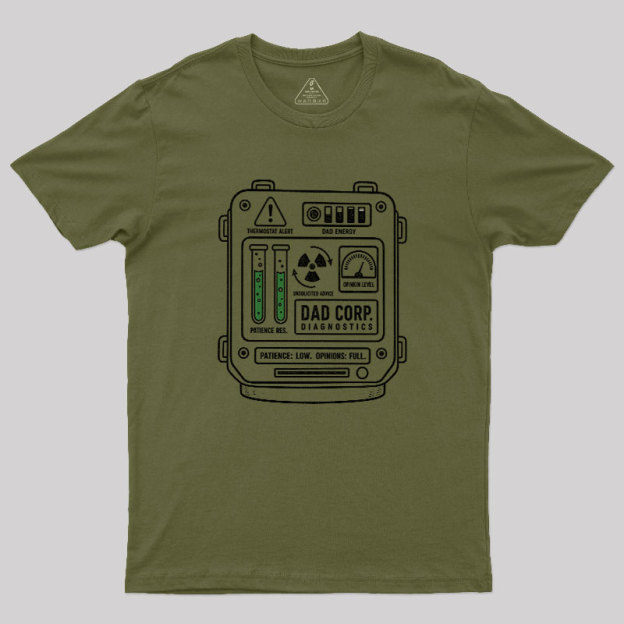 DAD CORP. DIAGNOSTICS Geek T-Shirt