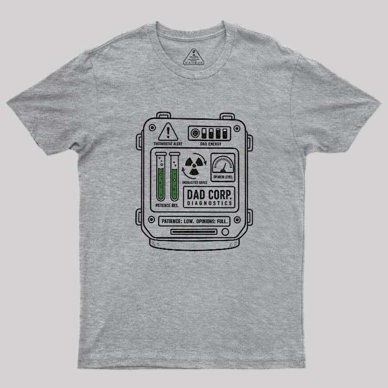 DAD CORP. DIAGNOSTICS Geek T-Shirt