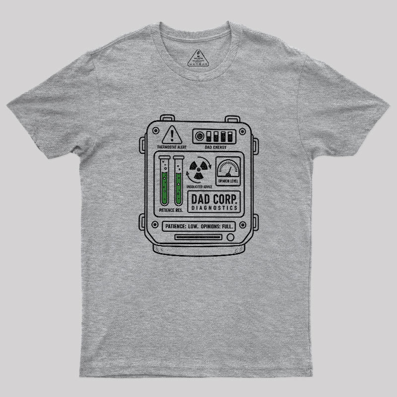 DAD CORP. DIAGNOSTICS Geek T-Shirt