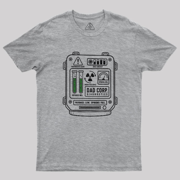 DAD CORP. DIAGNOSTICS Geek T-Shirt
