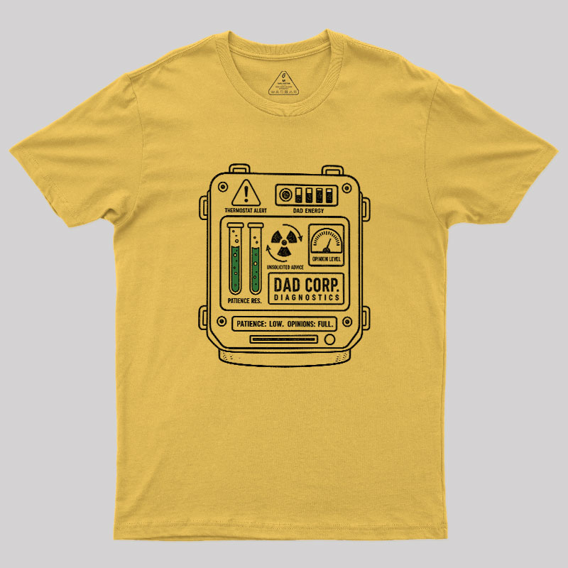 DAD CORP. DIAGNOSTICS Geek T-Shirt