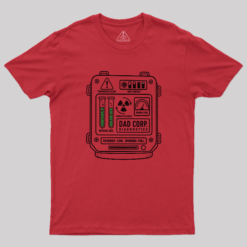 DAD CORP. DIAGNOSTICS Geek T-Shirt