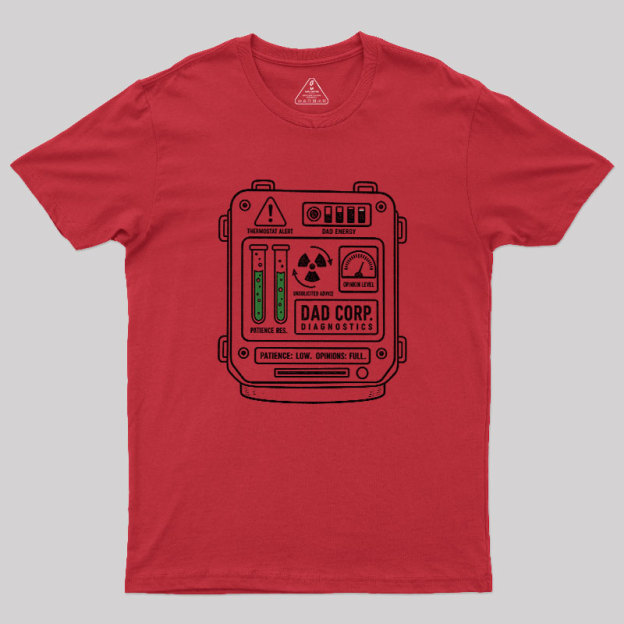 DAD CORP. DIAGNOSTICS Geek T-Shirt