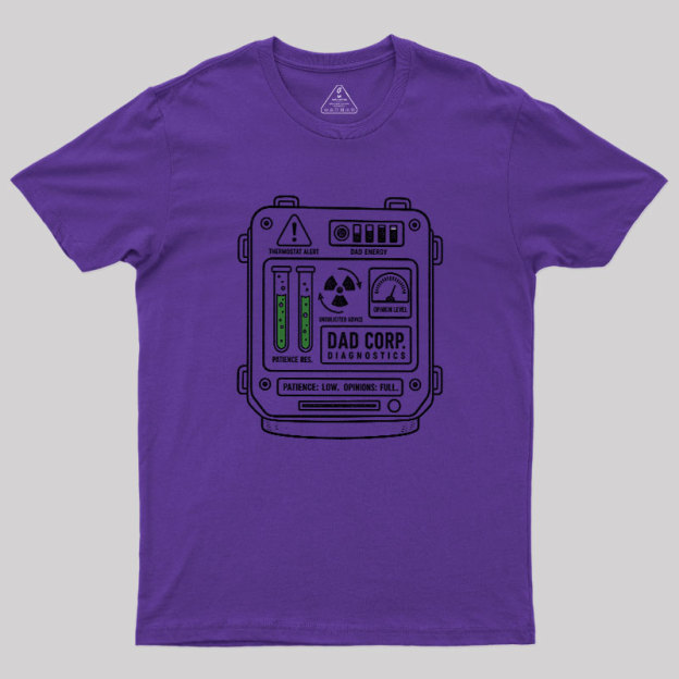 DAD CORP. DIAGNOSTICS Geek T-Shirt