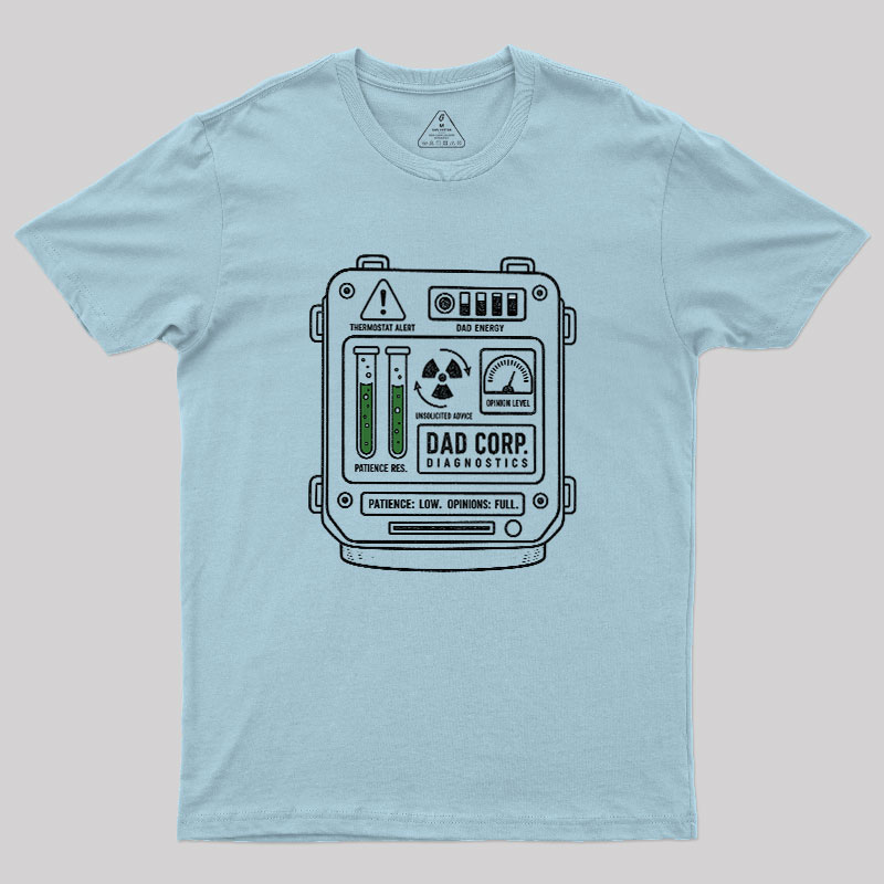 DAD CORP. DIAGNOSTICS Geek T-Shirt