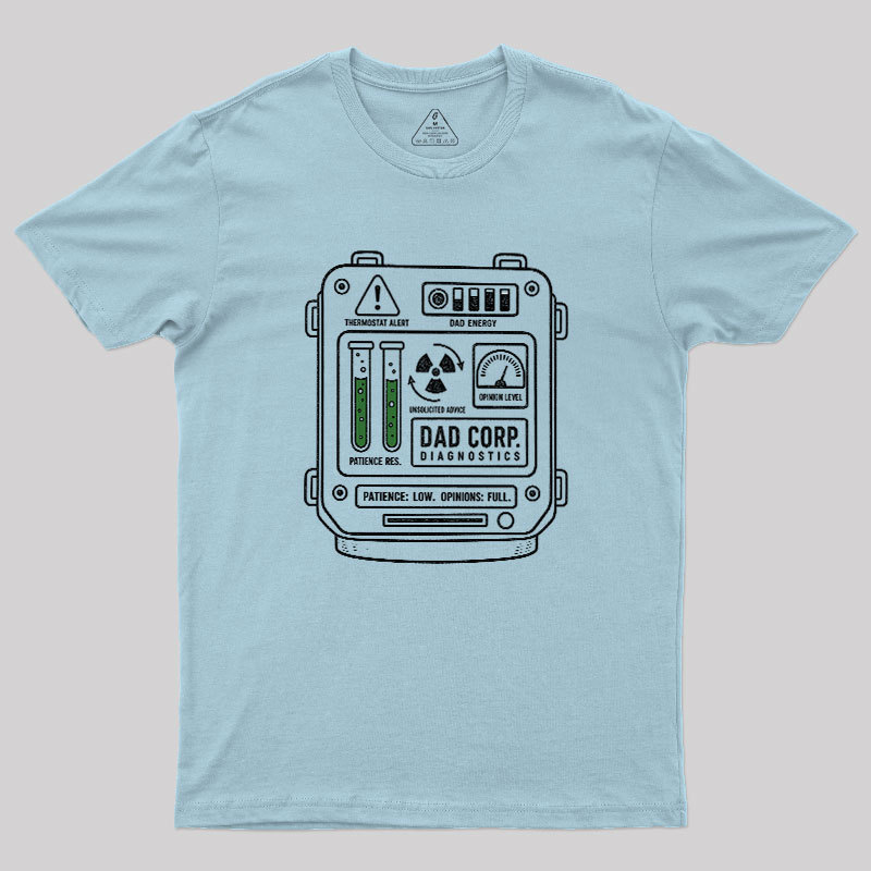 DAD CORP. DIAGNOSTICS Geek T-Shirt