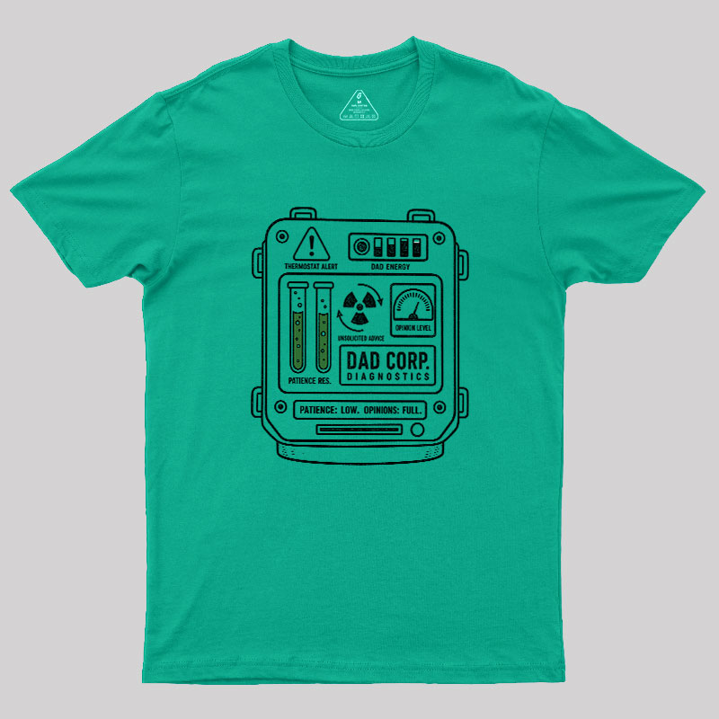 DAD CORP. DIAGNOSTICS Geek T-Shirt