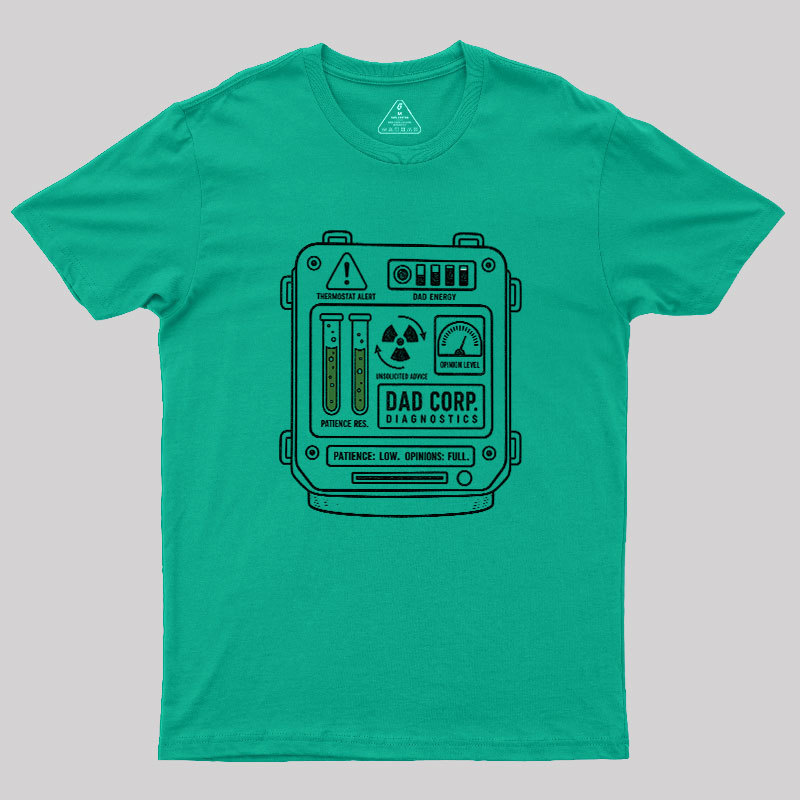 DAD CORP. DIAGNOSTICS Geek T-Shirt