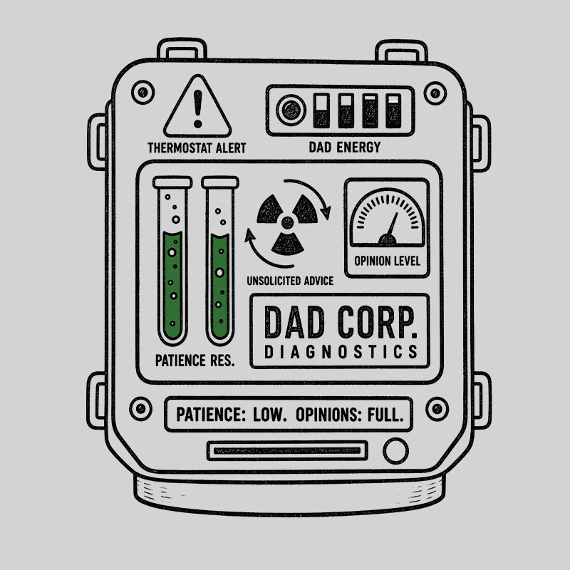 DAD CORP. DIAGNOSTICS Geek T-Shirt