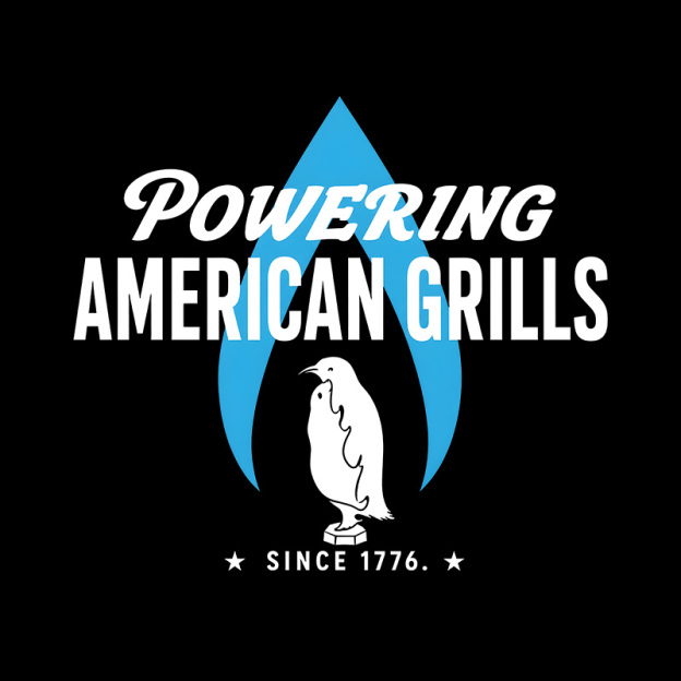 Powering American Grills Since 1776 Geek T-Shirt