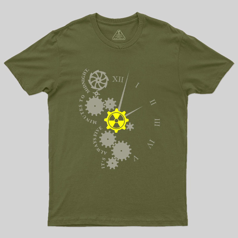 It'S Always Five Minutes To Midnight Geek T-Shirt
