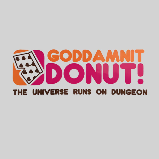 The World Runs On Dungeons Geek T-Shirt