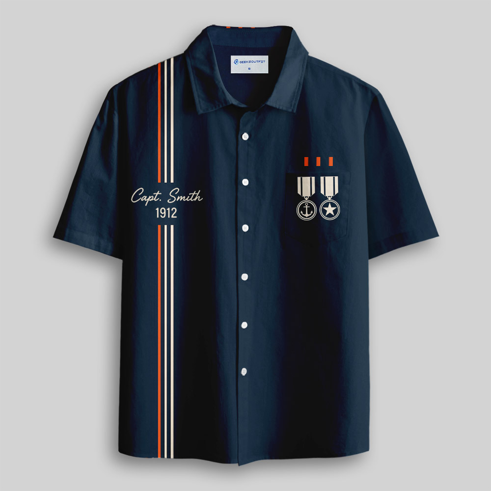 The Unseen Icebergs Button Up Pocket Shirt