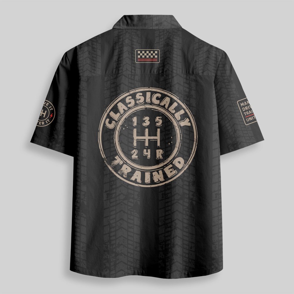 Classically Trained Button Up Pocket Shirt