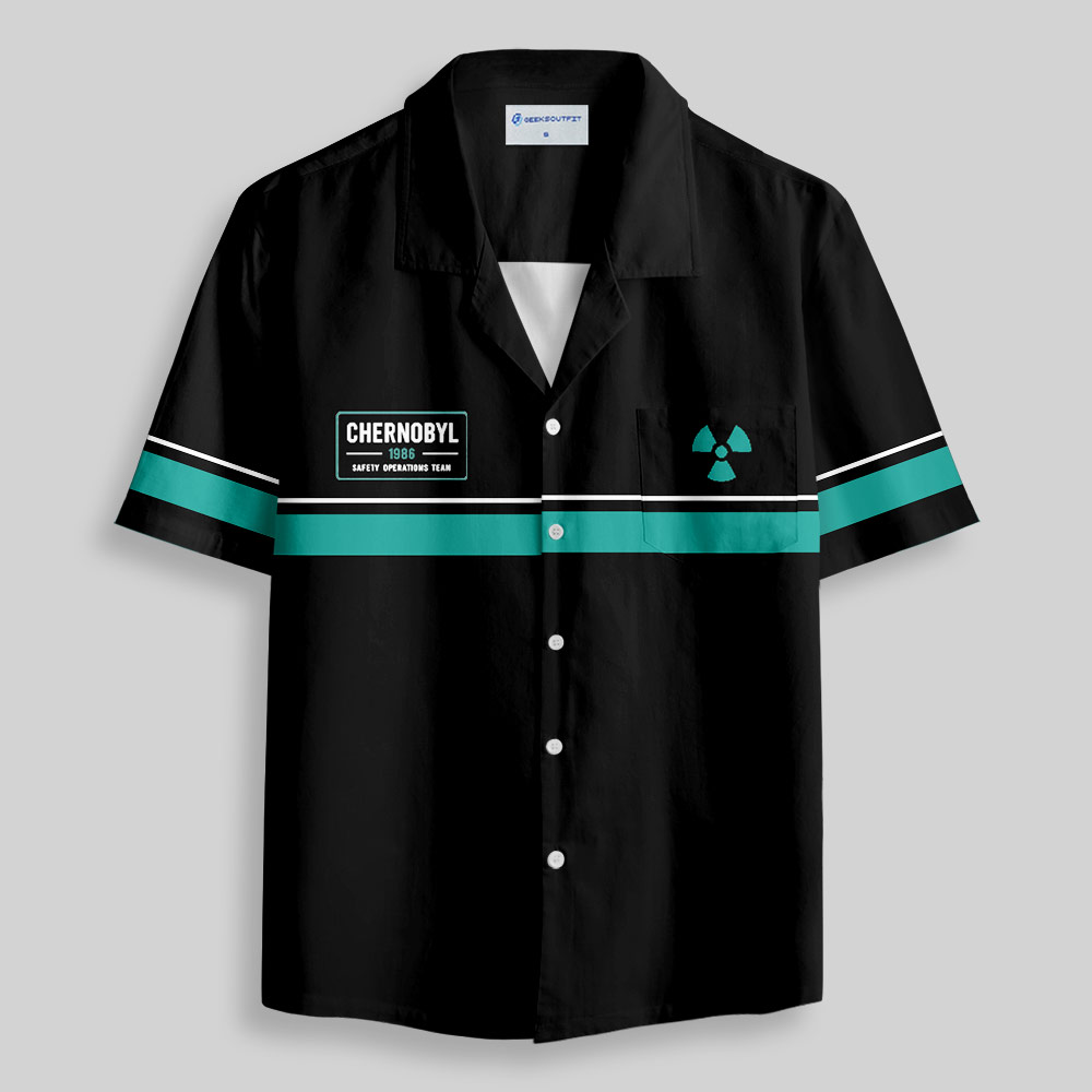 Chernobyl 1986 Button Up Pocket Shirt