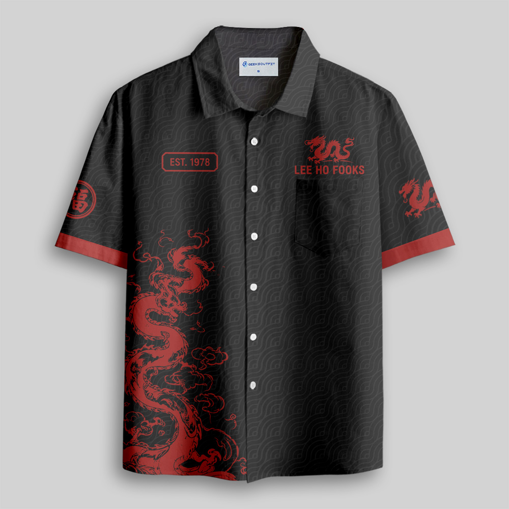 Lee Ho Fook's Restaurant Button Up Pocket Shirt