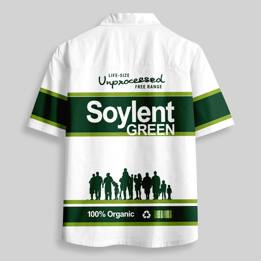 Soylent Green Button Up Pocket Shirt