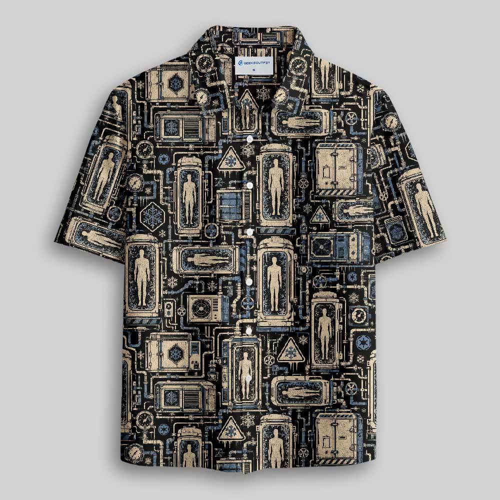 Cloud City Freezing Services Button Up Pocket Shirt