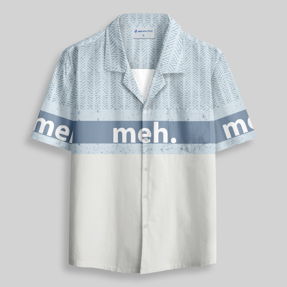 MEH Button Up Pocket Shirt