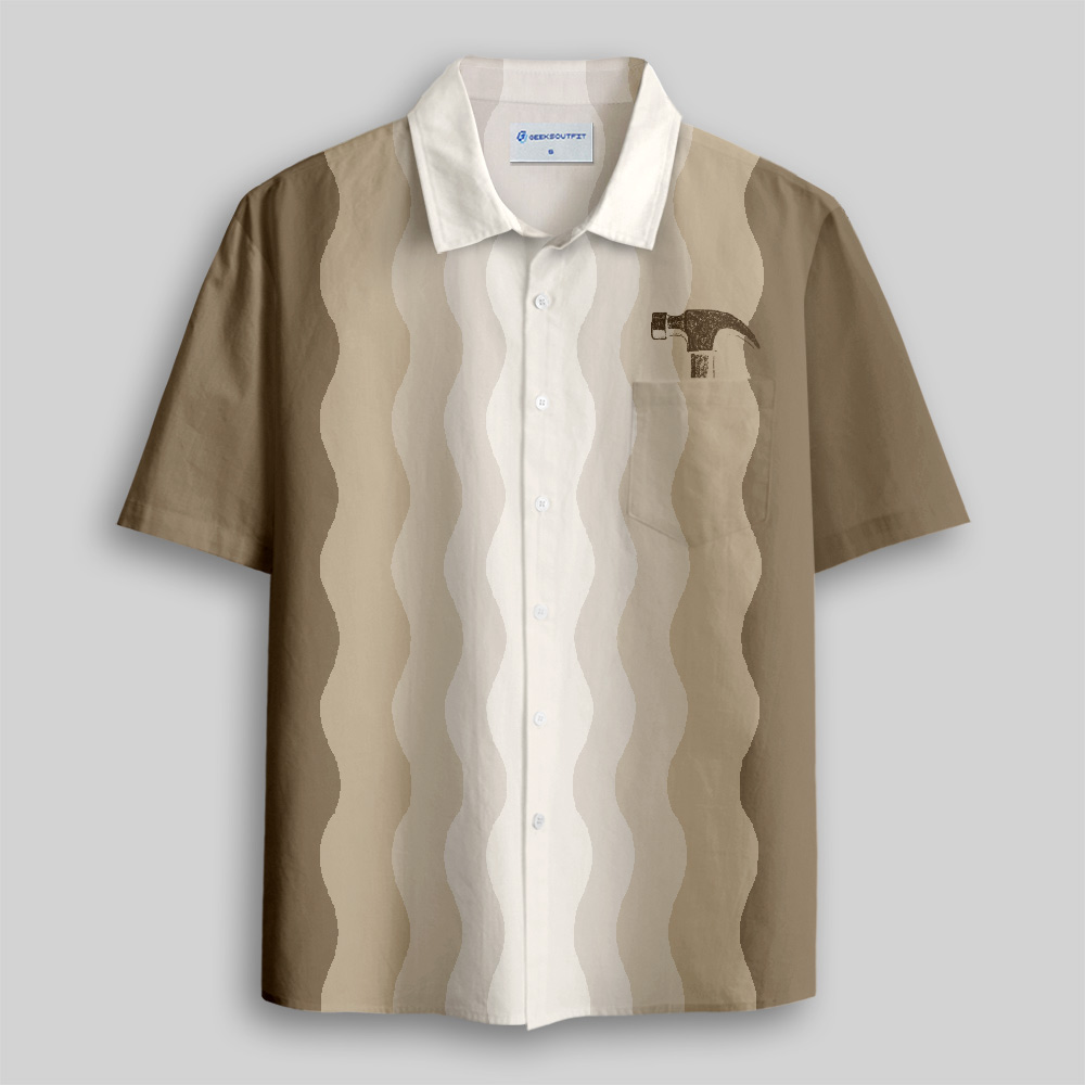This Is Not A Drill Button Up Pocket Shirt