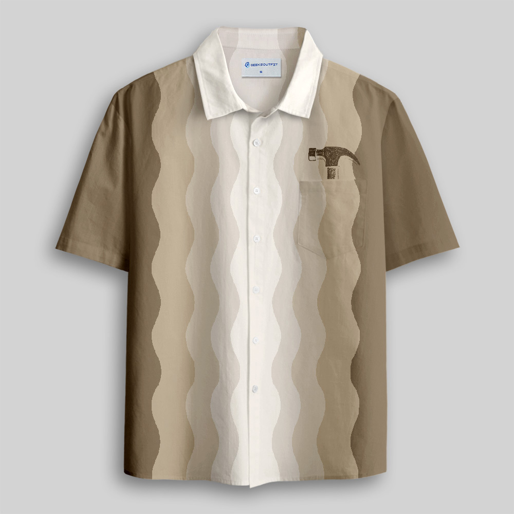 This Is Not A Drill Button Up Pocket Shirt