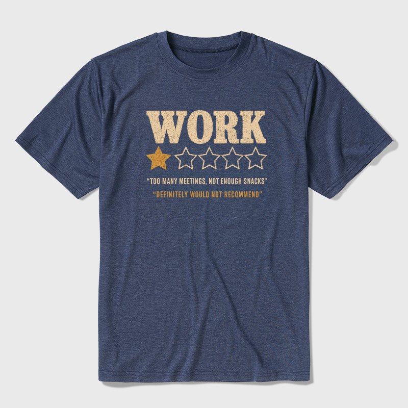 Work One Star Ultra Soft Heather Tee