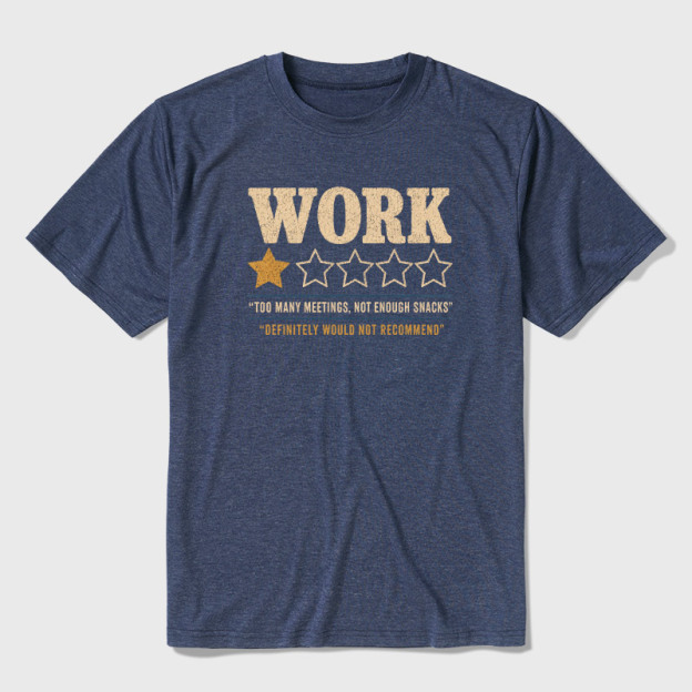 Work One Star Ultra Soft Heather Tee