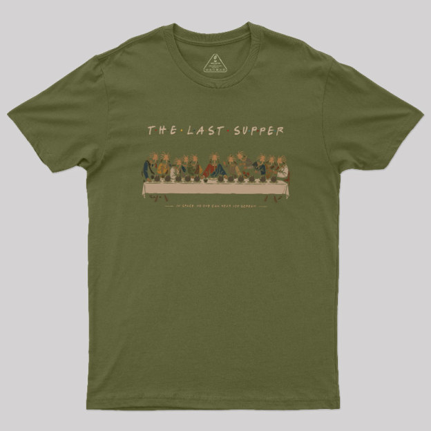 Table Dinner In Space Geek T-Shirt