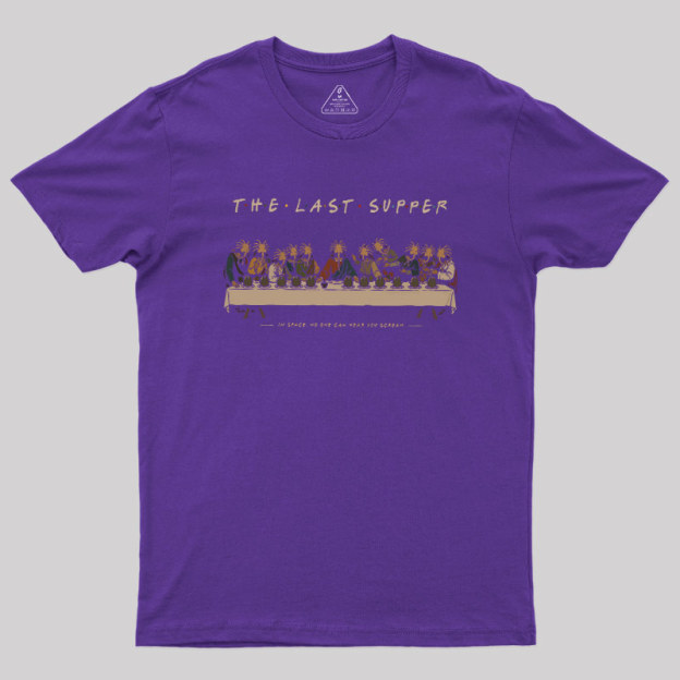 Table Dinner In Space Geek T-Shirt