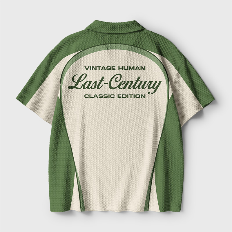 Last Century Classic Edition Geek Crochet Polo Shirt