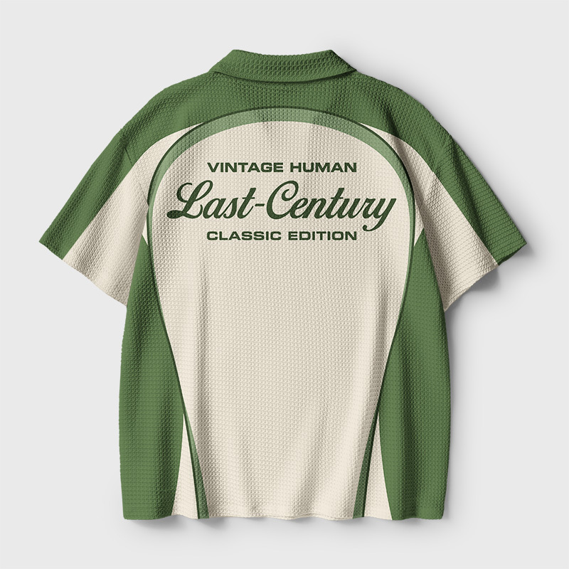 Last Century Classic Edition Geek Crochet Polo Shirt