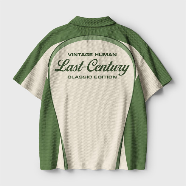 Last Century Classic Edition Geek Crochet Polo Shirt