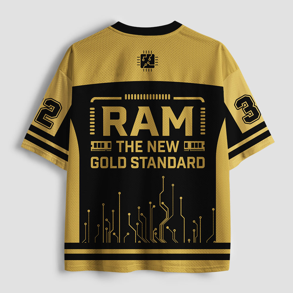 Ram The New Gold Standard Geek Mesh Jersey