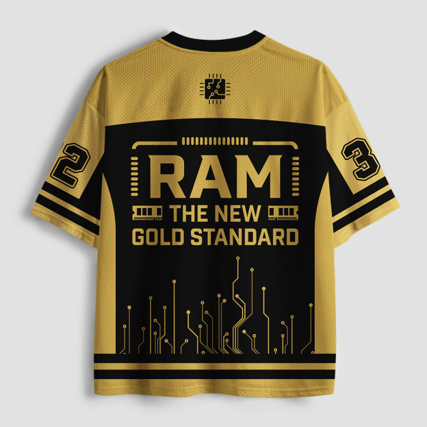 Ram The New Gold Standard Geek Mesh Jersey