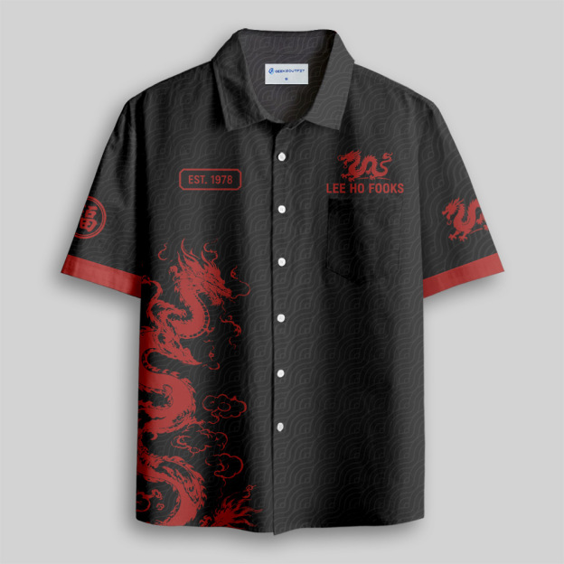 Lee Ho Fook's Restaurant Button Up Pocket Shirt