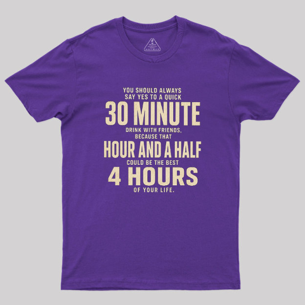 Always Say Yes Geek T-Shirt