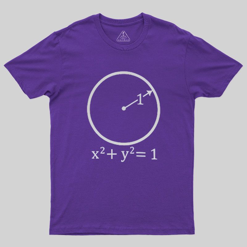Unit Circle Math Geek T-Shirt
