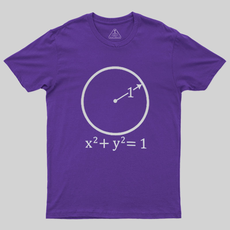 Unit Circle Math Geek T-Shirt