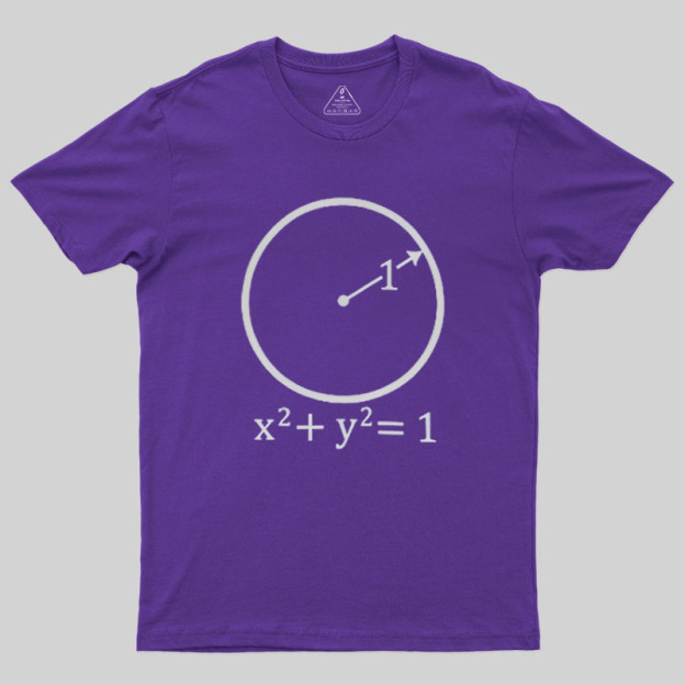 Unit Circle Math Geek T-Shirt