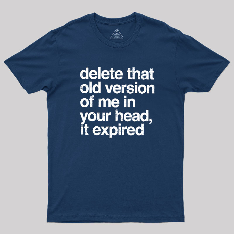 Delete That Old Version Geek T-Shirt