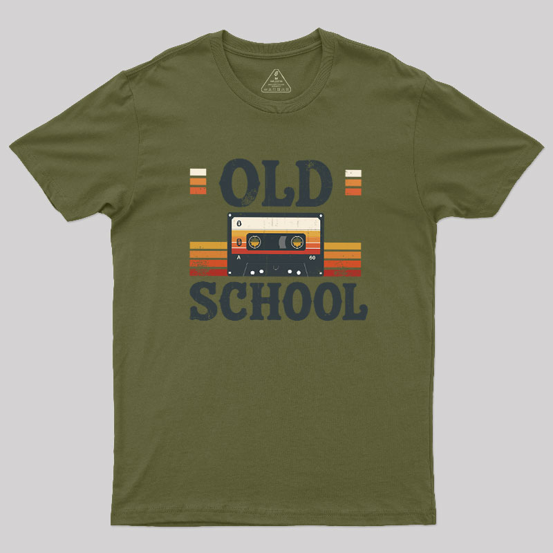 Old School Cassette Mix Geek T-Shirt