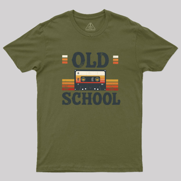 Old School Cassette Mix Geek T-Shirt
