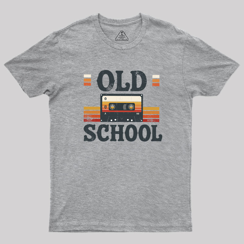 Old School Cassette Mix Geek T-Shirt