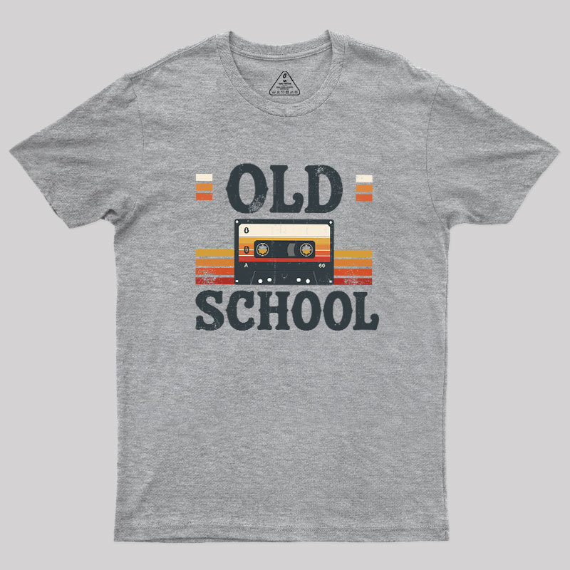 Old School Cassette Mix Geek T-Shirt