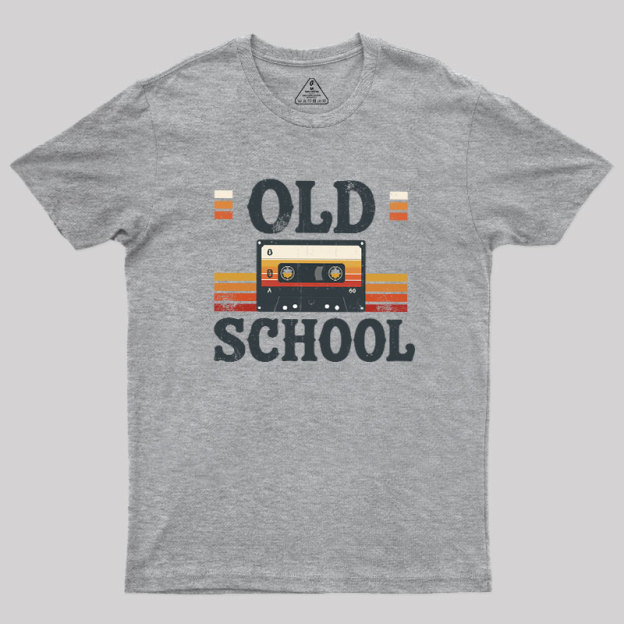 Old School Cassette Mix Geek T-Shirt