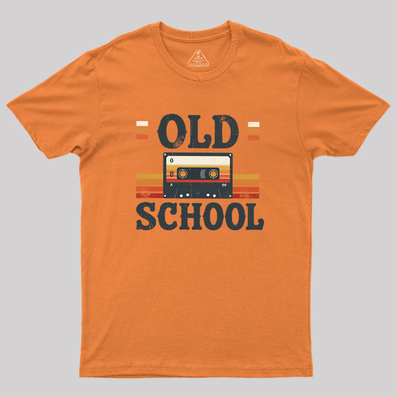 Old School Cassette Mix Geek T-Shirt